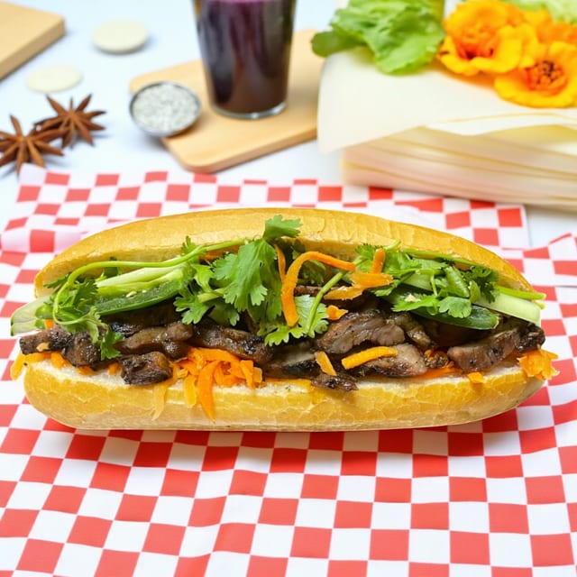 Charbroiled BBQ Pork Bahmee.