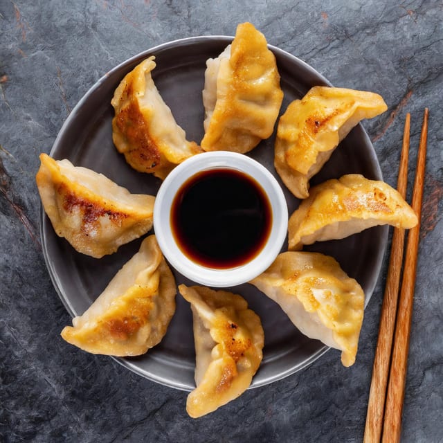 Fried Dumpling (8 Count).