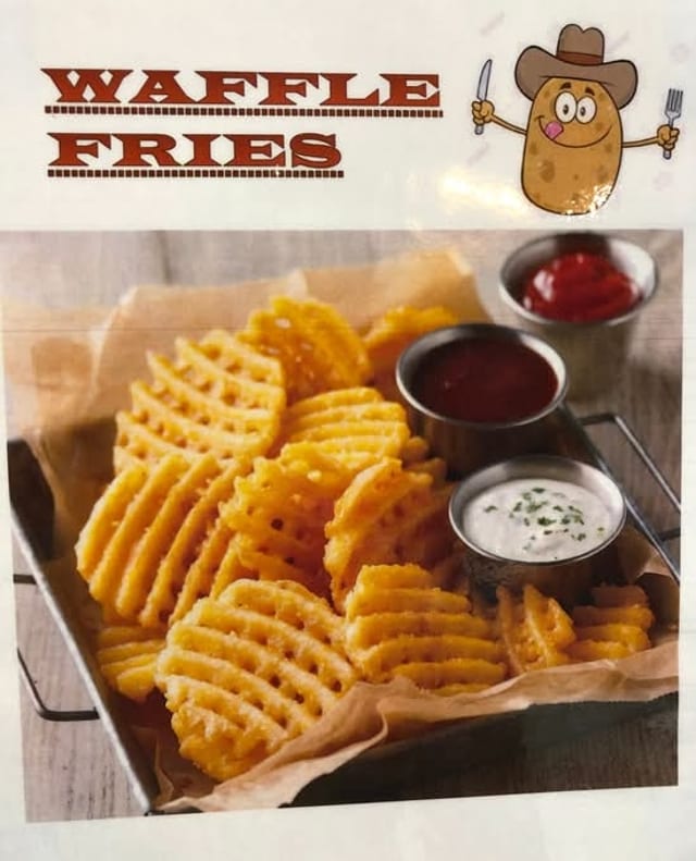 Waffle Fries (Combo).
