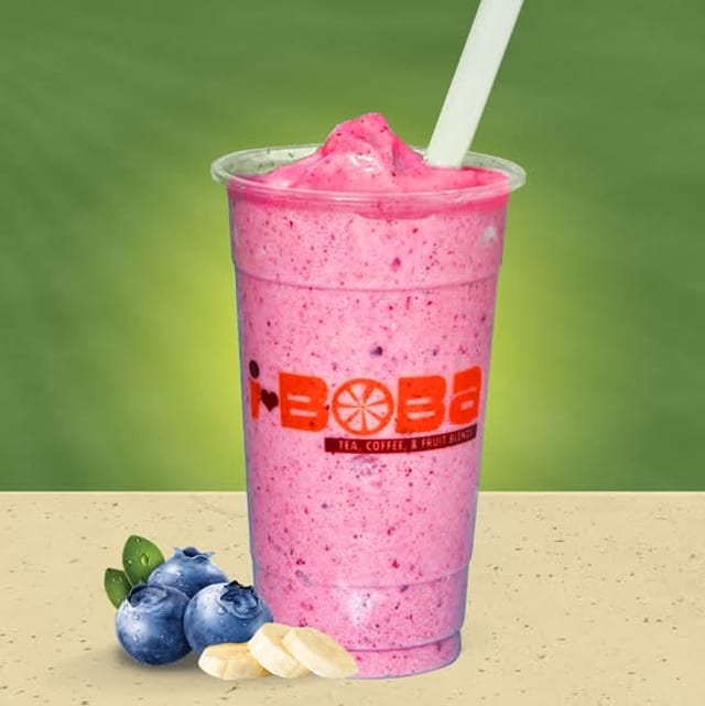 Blueberry Banana Smoothie.