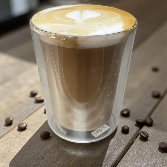 Hot Viet Caffe Latte.