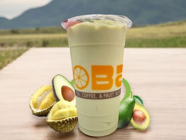 Avocado Durian Smoothie.