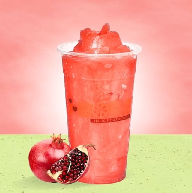 Pomegranate Slush.