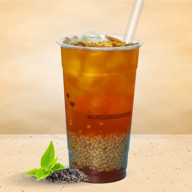 Honey Basil Seed Tea.