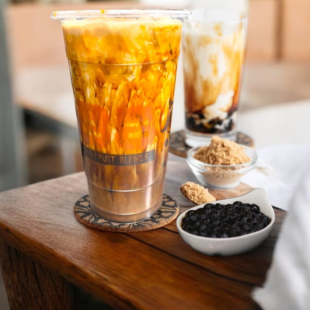 Brown Sugar Boba Milk.