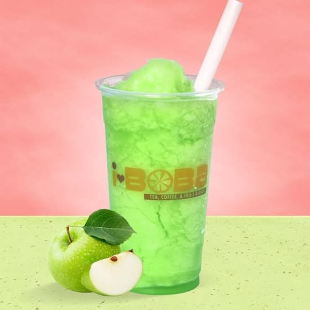 Green Apple Slush.