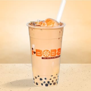 Ice Cream Coffee with Boba