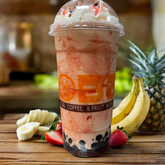 Banana Split Smoothie.