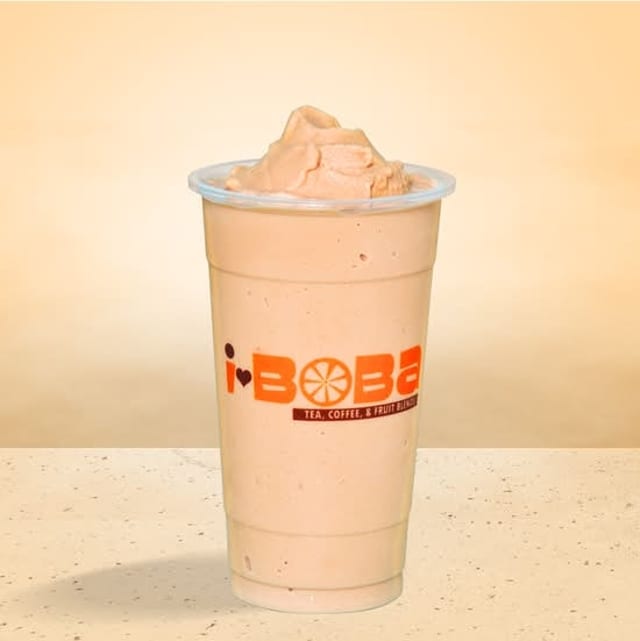 Frozen Vanilla Cappuccino Coffee.